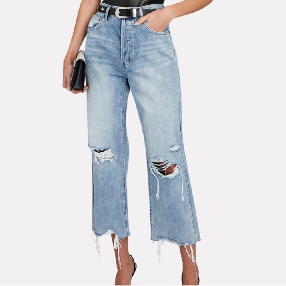 Pistola Cassie high rise straight leg jeans 28